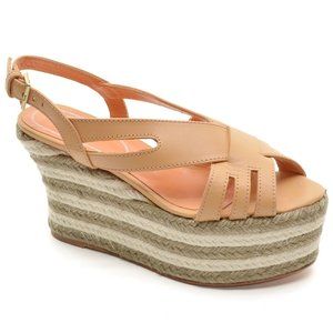 Edmundo Castillo Malou Espadrille Wedge Sandals 36